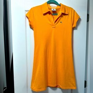 Light orange Lacoste Tennis Dress